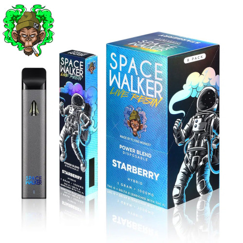 FLYING MONKEY SPACE WALKER POWER BLEND LIVE RESIN DISPOSABLE VAPE 1GM/8CT/PK 